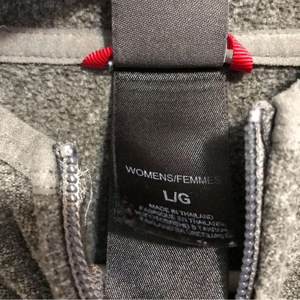 The North Face ⚜️ Full Zip Gray Hoodie-Jacket - Picture 4 of 7